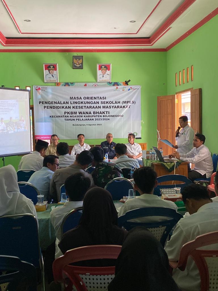 Pertamina EP Cepu Fasilitasi program pendidikan kejar paket.