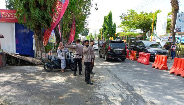 Atur lalulintas lebaran.