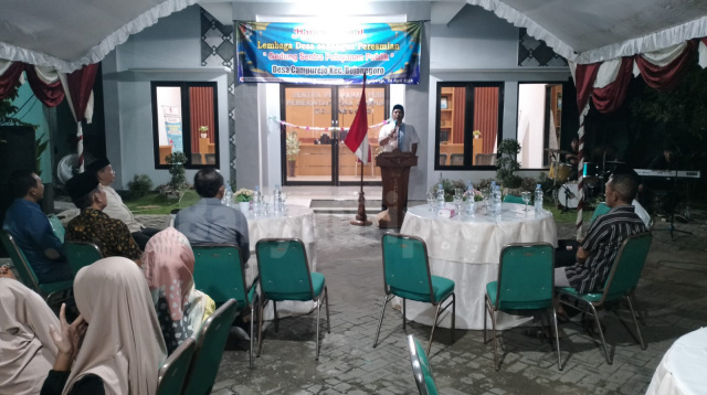 Peresmian Gedung Sentra Pelayanan Publik Pemdes Campurejo.