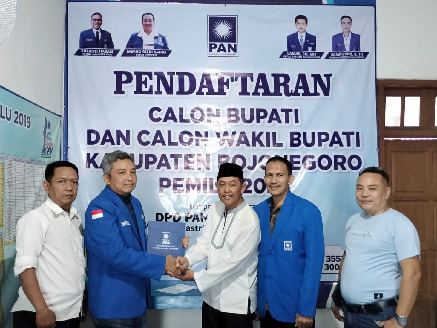 Bacabup Wahyu Setiawan.