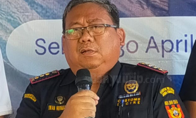 Kepala Bea Cukai Bojonegoro, Iwan Hermawan.