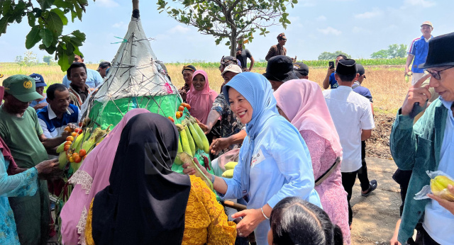 Cawabup Nurul Azizah di Drokilo.