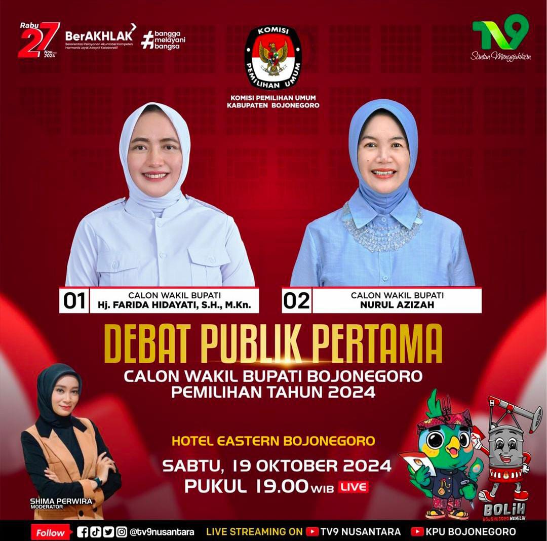 Debat publik cawabup bojonegoro.