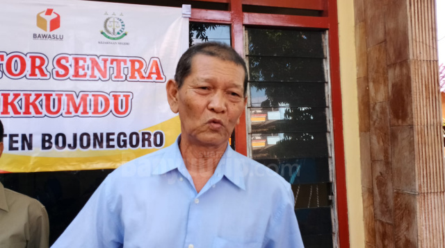 Pelapor dugaan kekacauan debat publik, H. Anwar Sholeh dimintai klarifikasi Gakkumdu.