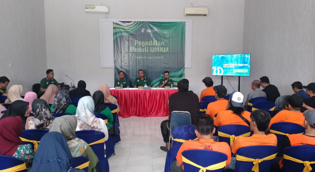 PT Pegadaian menggelar peningkatan kapasitas dan kualitas kepada para pelaku UMKM Bojonegoro.