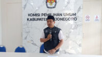 Komisioner KPU Kabupaten Bojonegoro, Divisi Sosialisasi, Pendidikan Pemilih, dan Sumber Daya Manusia, Waryono.