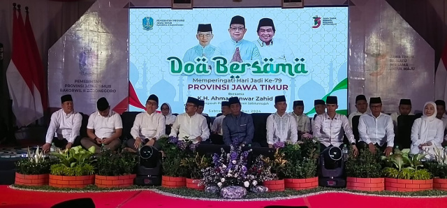 Bakorwil Bojonegoro doa bersama.