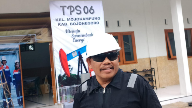 Ketua KPPS TPS 06 Mojokampung, Suyanto.