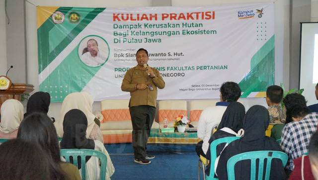 Unigoro gelar kuliah praktisi.