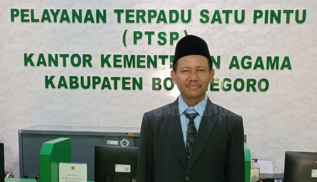 Kasi Penyelenggara Haji dan Umrah Kantor Kemenag Bojonegoro, Abdulloh Hafidz.