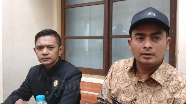 Kuasa Hukum Tergugat I MKP DPP Gerindra, Zul Raihan (kanan) dan Kuasa Hukum Tergugat II, Moch. Ichwan (kiri).