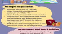 syarat mengurus pindah Domosili Cara mengurus pindah domisili.