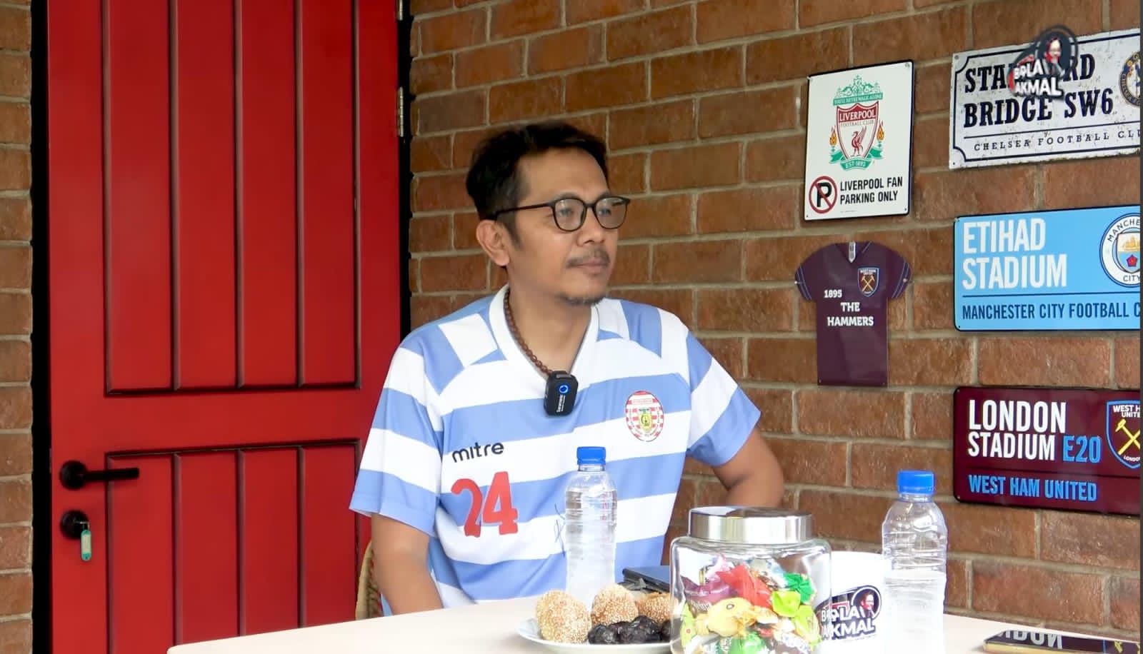 Persibo versus Deltras.