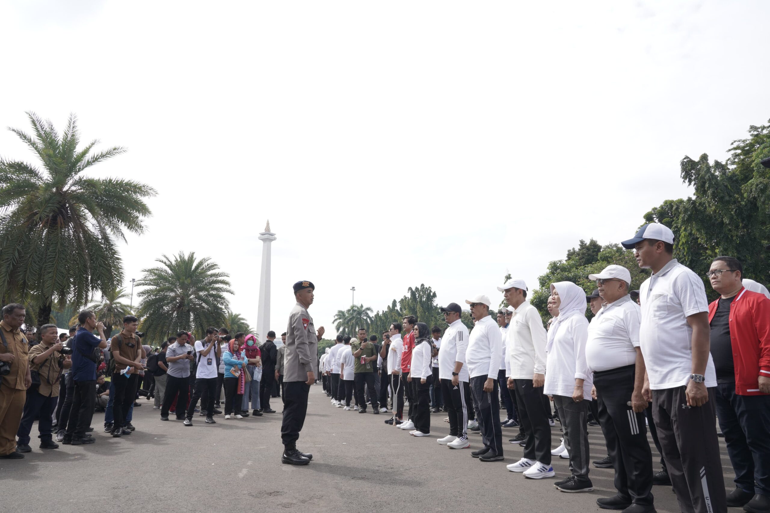 Gladi pelantikan kepala daerah terpilih.