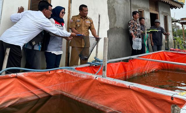 Pertamina EP Sukowati Field panen lele.