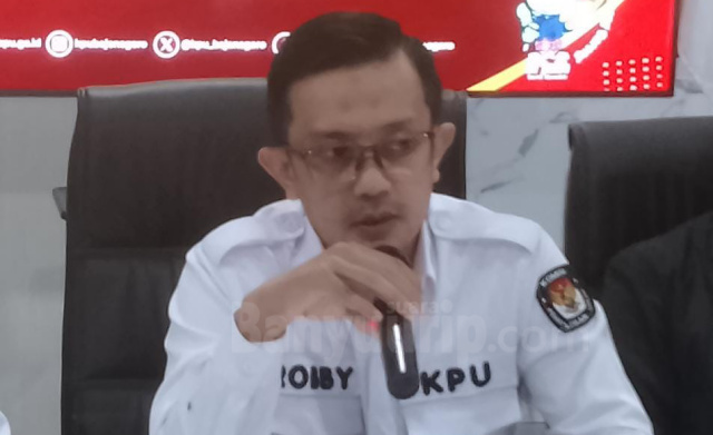 Ketua KPU Kabupaten Bojonegoro, Robby Adi Perwira.(arifin jauhari)