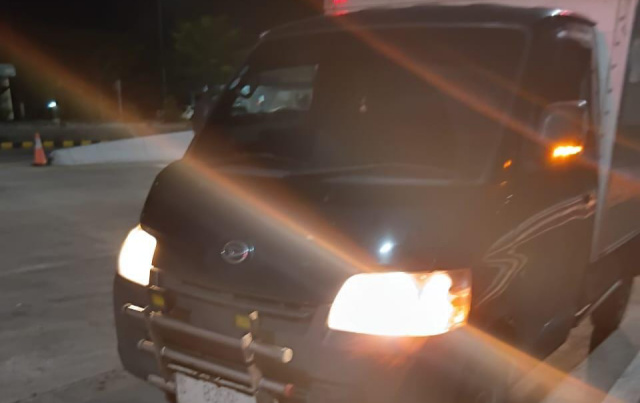 Mobil pengusaha Ledre