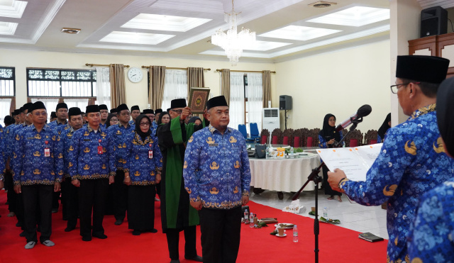 Pelantikan Pj Sekda Bojonegoro
