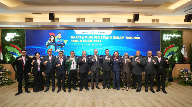 Jajaran pemegang saham PGN.