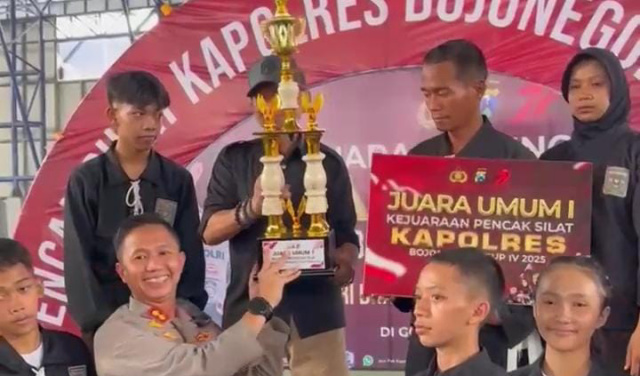PSHT juara umum kapolres cup