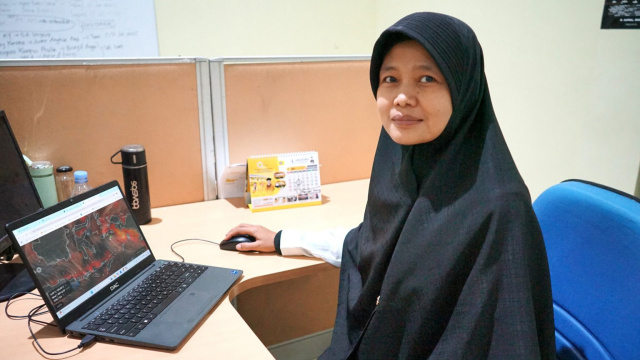 Ahli klimatologi Unigoro, Heri Mulyanti.