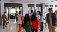 Para calon siswa Sekolah Rakyat di Bojonegoro.