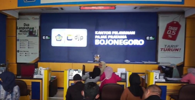 Kantor Pelayanan Pajak Pratama Bojonegoro.