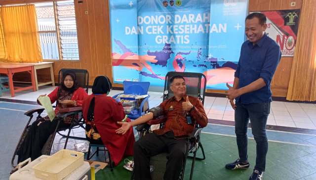 Donor darah Lapas Bojonegoro