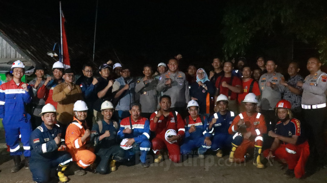 Kebakaran sumur minyak di blora padam