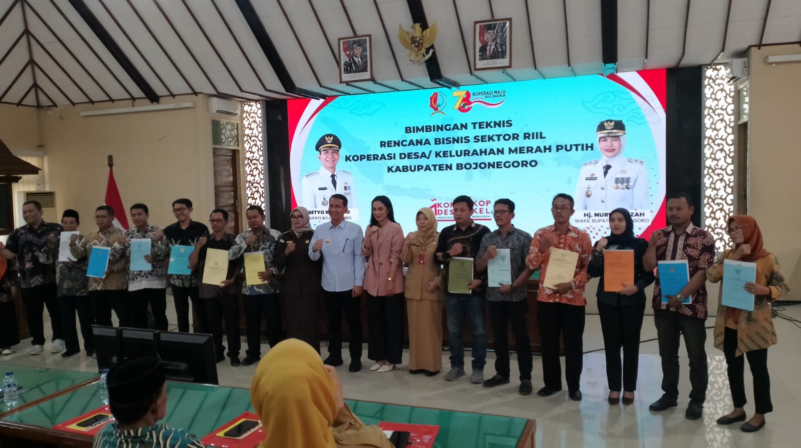 Bimtek koperasi merah putih.