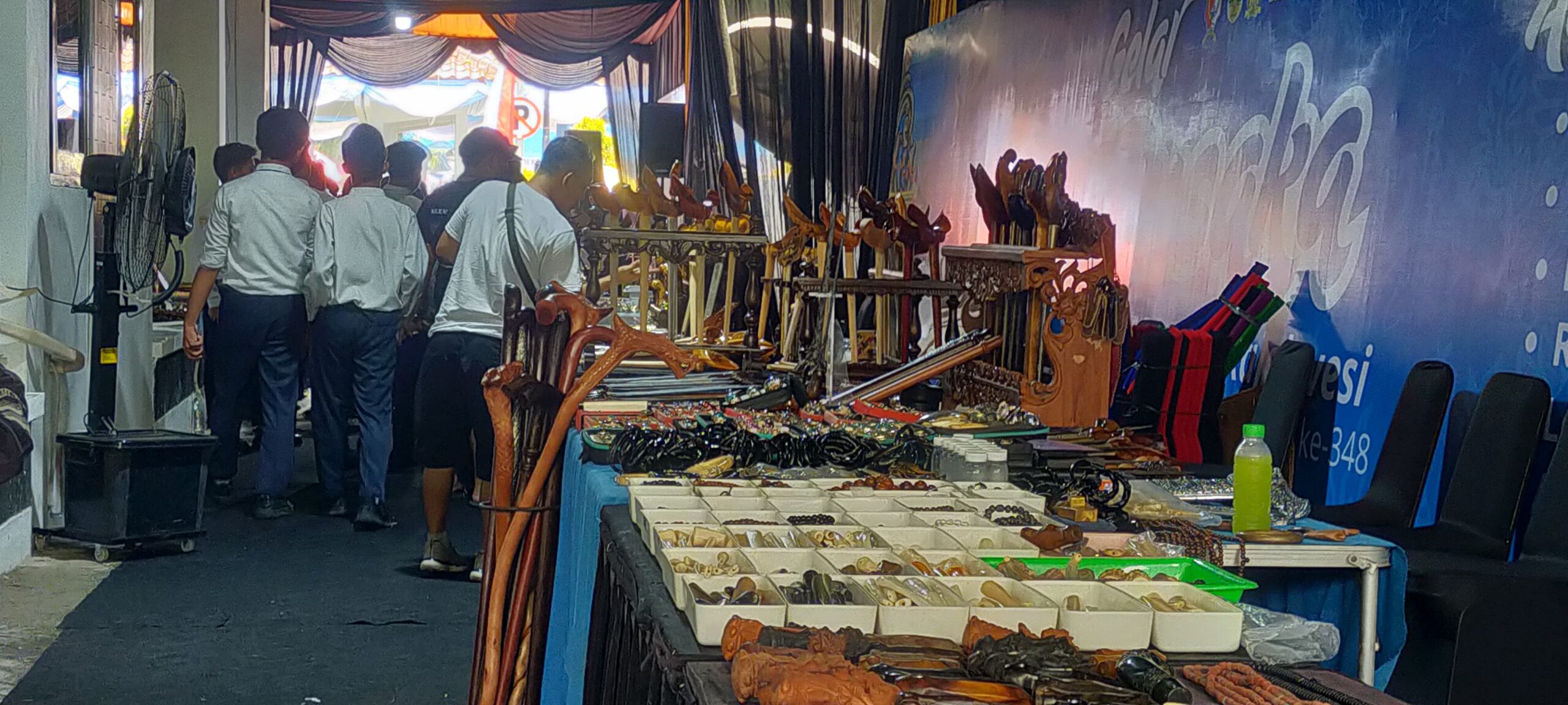 Pameran keris.