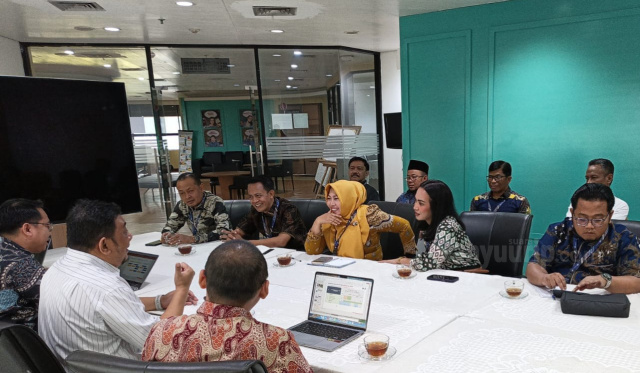 DPRD Bojonegoro dan Pemkab Bojonegoro saat berkunjung ke Kemenkeu RI.