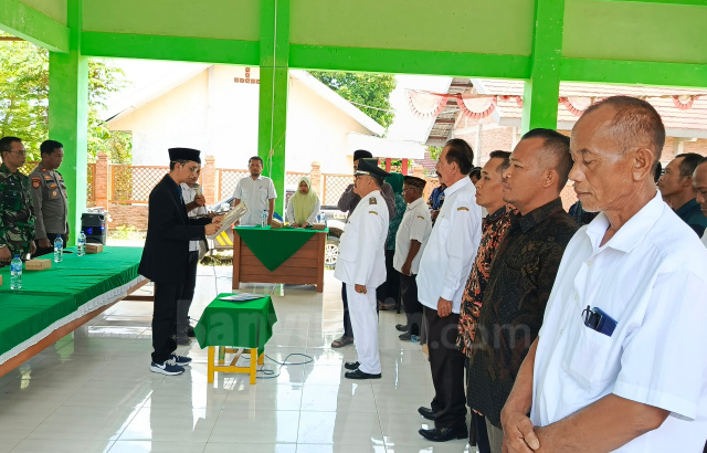 Pelantikan Pj Kades Bandungrejo