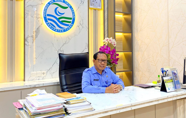 Direktur Perumda Air Minum Tirta Lestari Tuban, Slamet Riyadi SH.