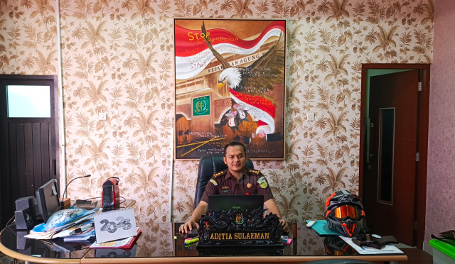 Kasi Pidsus Kejari Bojonegoro, Aditia Sulaeman.