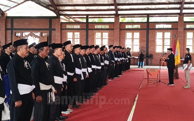 Pelantikan pengurus ranting SH Terate