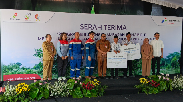 Serah Terima program biru langit jtb