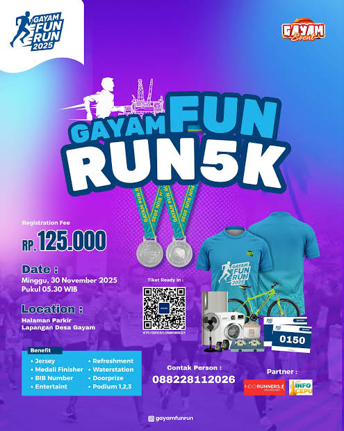 Fun Run Gayam.