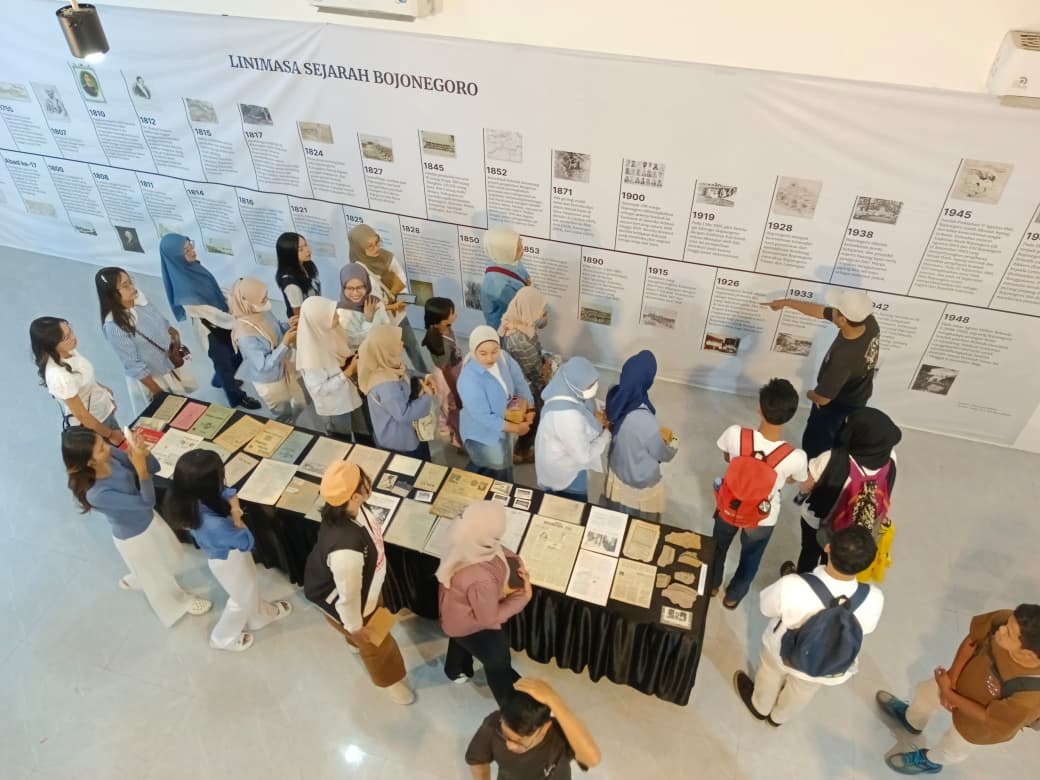 Pameran foto sejarah Bojonegoro.