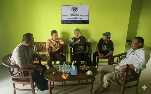 Budiono kunjungi PWI Bojonegoro