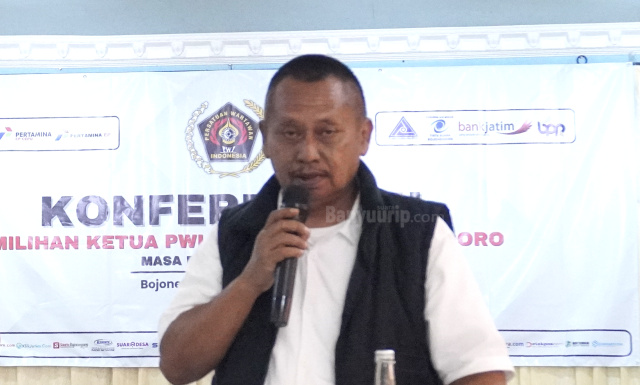 Ketua PWI Jatim, Lutfil Hakim.