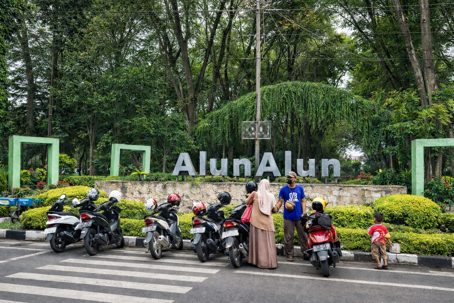Alun-alun Bojonegoro.