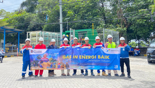Gas In PGN Area Bojonegoro