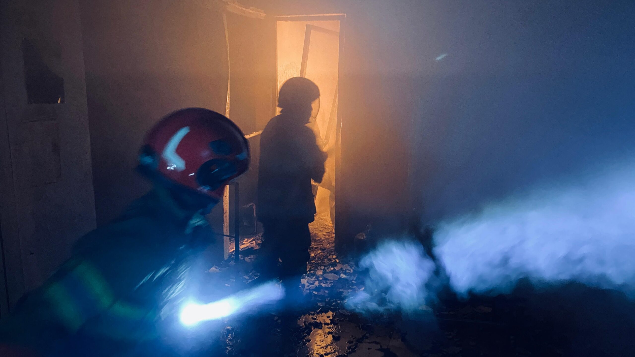 SPPG terbakar.