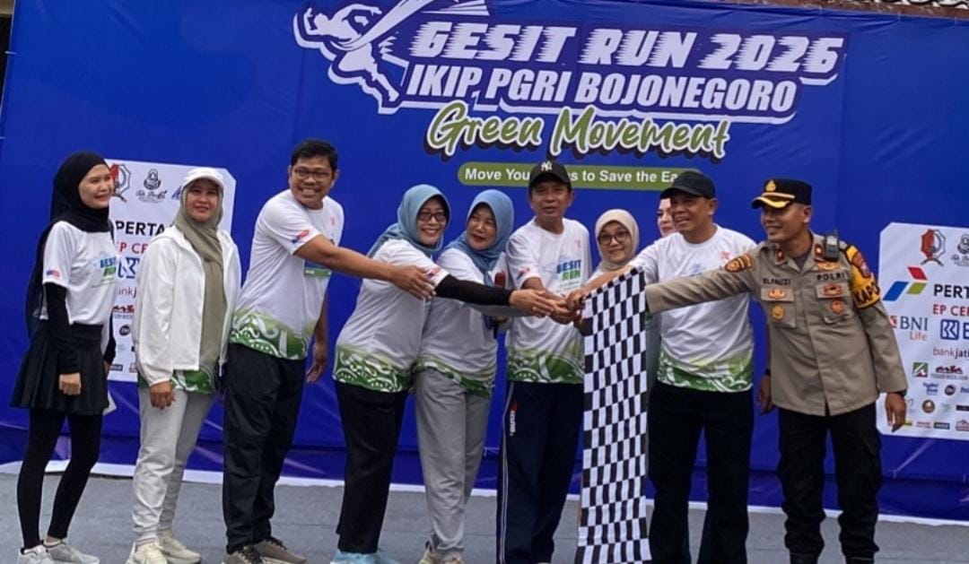 Gesit Run IKIP PGRI Bojonegoro.