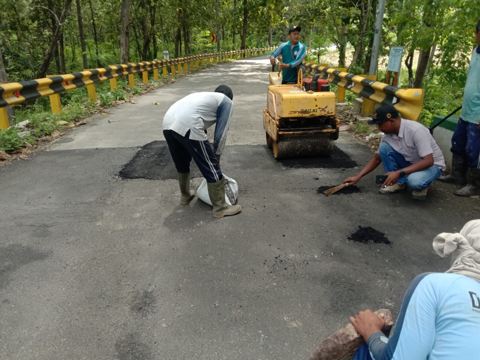 Jalur alternatif mudik Bojonegoro.