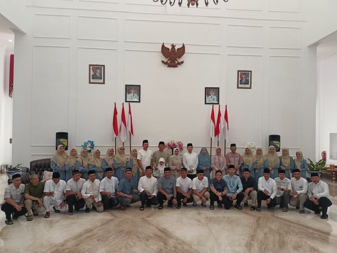 Bupati Bojonegoro open house.