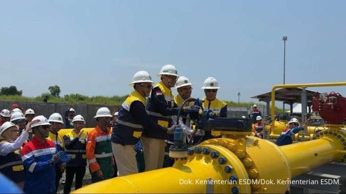 Pipa cisem tahap 2 alirkan gas perdana.