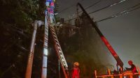 PLN perbaiki tiang listrik terdampak puting beliung