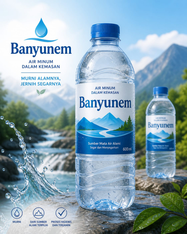 Air kemasan Banyunem